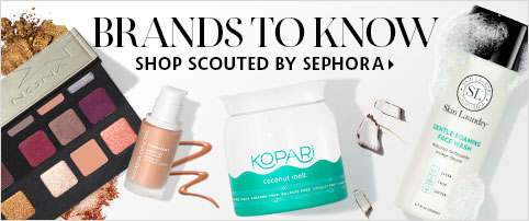 BRANDS TO KNOW SHOP SCOUTED BY SEPHORA 