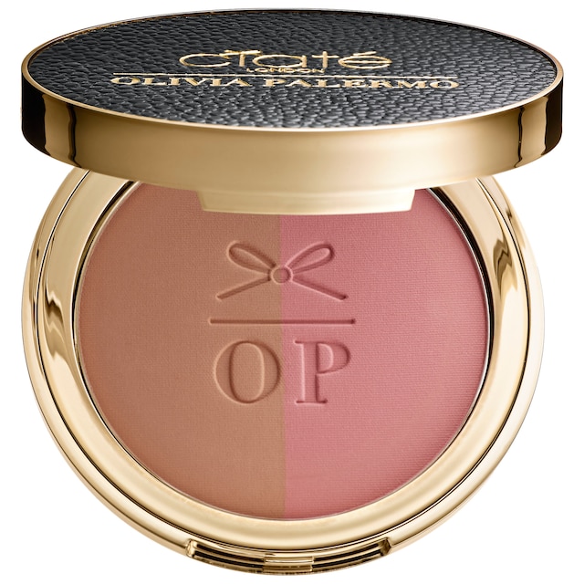 Olivia Palermo x Ciat London The Cheekbone Cheat Blusher Bronzer Duo