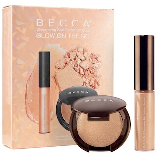 becca shimmering skin perfector set in opal
