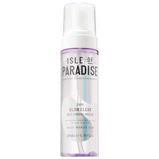 Glow Clear, Color Correcting Self-Tanning Mousse Dark