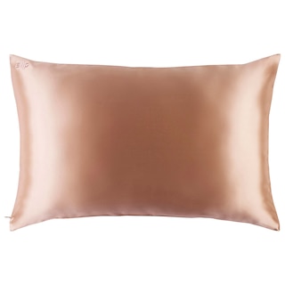 Silk Pillowcase - Standard/Queen Rose Gold – Zipper Closure