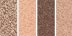 100 Stora Dolls cool nude beige, taupes and chocolate